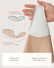 5-PACK Seamless Camel Toe Cover Thongs