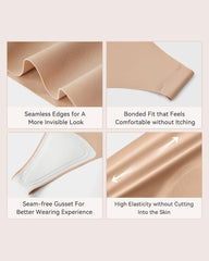 5-PACK Seamless Camel Toe Cover Thongs