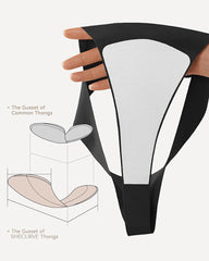5-PACK Seamless Camel Toe Cover Thongs