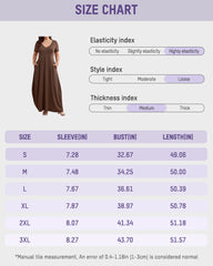 Slimming Maxi Lounge Dress with Pockets