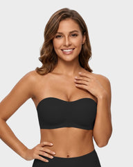 Strapless Wireless Padded Bandeau Bra
