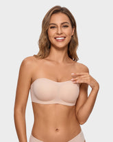 Strapless Wireless Padded Bandeau Bra