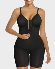 Zip-Up Seamless Sculpting Shapewear Bodysuit