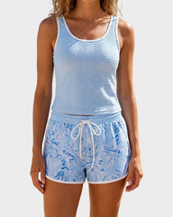 Athletic Two-Piece Tankini Set