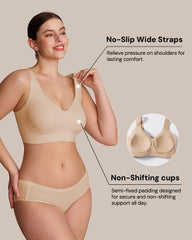 Wire Free Lifting Antibacterial Jelly Bra