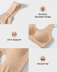 Wire Free Lifting Antibacterial Jelly Bra