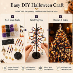 DIY Beaded Christmas Tree Kit — Create Your Own Sparkling Holiday Decor