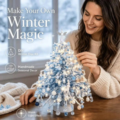 DIY Beaded Christmas Tree Kit — Create Your Own Sparkling Holiday Decor