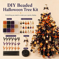 DIY Beaded Christmas Tree Kit — Create Your Own Sparkling Holiday Decor