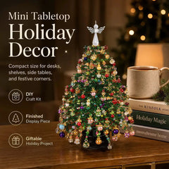 DIY Beaded Christmas Tree Kit — Create Your Own Sparkling Holiday Decor