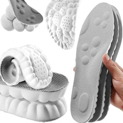 4D Memory Foam Arch Support Shock-Absorbing Insoles