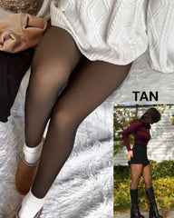 Translucent Fleece Lined Tights