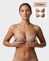 2 Pairs Invisible Uplift Adhesive Push-Up Bra