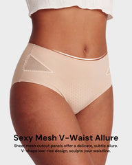 5-Pack Sexy Seamless Mesh Cutout Panties