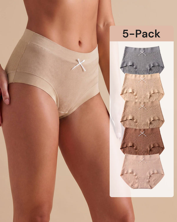 5-Pack Stay Fresh All Day Cotton Briefs