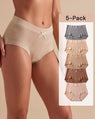 5-Pack Stay Fresh All Day Cotton Briefs