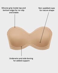 All-Day Support Strapless Bra