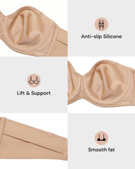 All-Day Support Strapless Bra