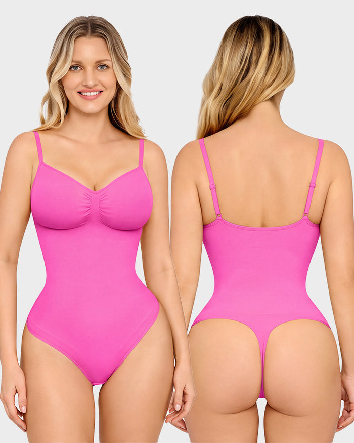 Covered Bust Seamless Sculpting Bodysuit