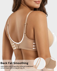 Deep V Lace Push-Up Bra