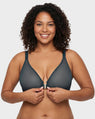 Front Clasp Mesh Support Bra