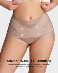 6-Pack Cross Compression High Waist Tummy Control Panties
