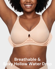 Invisible Jelly-Support Lift Water Drop Bra