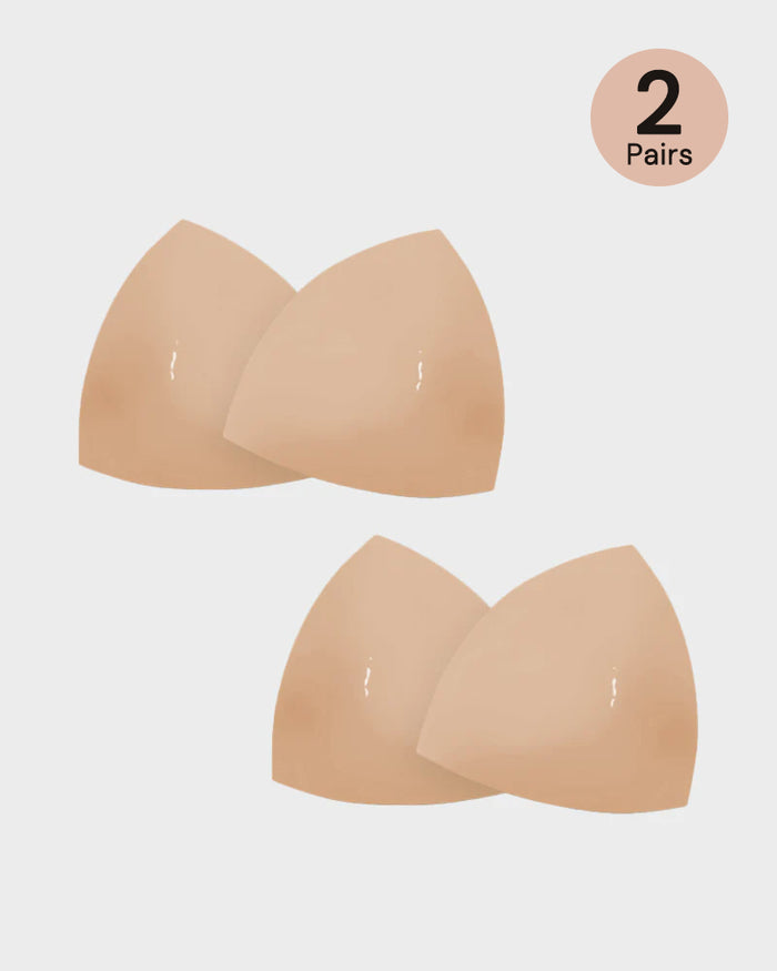 2 Pairs Invisible Adhesive Push-Up Bra Inserts