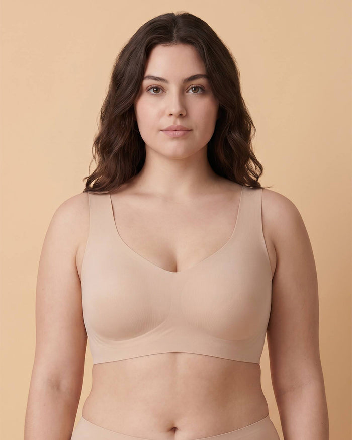 Wire Free Lifting Antibacterial Jelly Bra