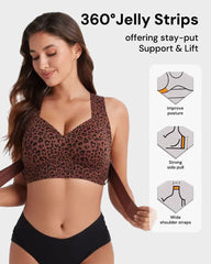 Wireless Front-Closure Posture Bra for Everyday Comfort