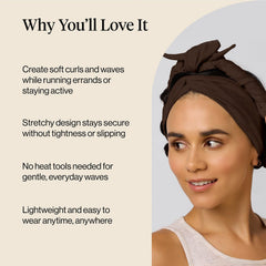 2-in-1 Wearable Heatless Curling Headband — Style Beautiful Curls on the Go