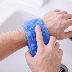 Double-Sided Silicone Back Scrubber